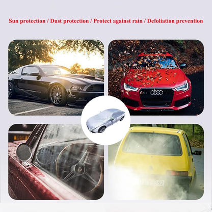 Car Cover Against Hail, Windshield Hail Protector Car Cover, Thicken Hail Cover for SUV, Hail Blanket,Dustproof Snowproof for Sedan and Hatchback (Silver,SUV)