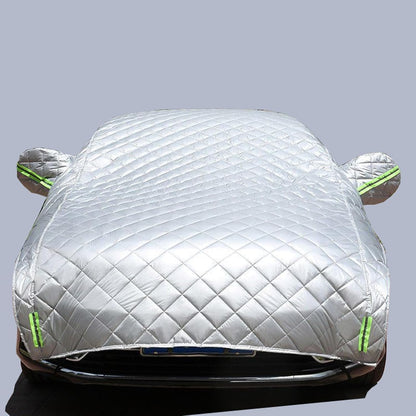 Car Cover Against Hail, Windshield Hail Protector Car Cover, Thicken Hail Cover for SUV, Hail Blanket,Dustproof Snowproof for Sedan and Hatchback (Silver,SUV)
